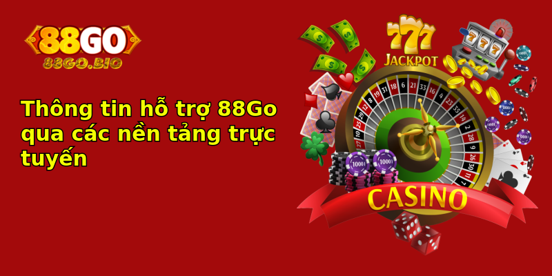 Thông tin hỗ trợ 88Go qua các nền tảng trực tuyến